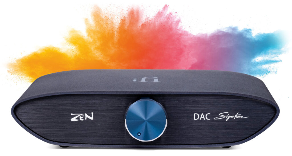 ZEN DAC Signature V2 - 深蓝色外观所包裹，设计纯粹，简单的解码。